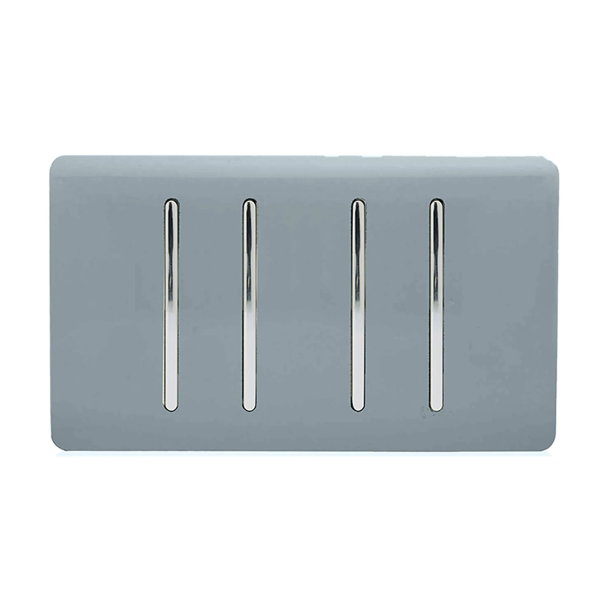 4 Gang (1x2 Way 3x3 Way Intermediate) Cool Grey ART-SS2999CG  Trendi Cool Grey